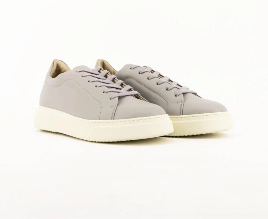 Pantofola D'Oro Elegante Heren Sneakers Cement Grijs Gray Heren