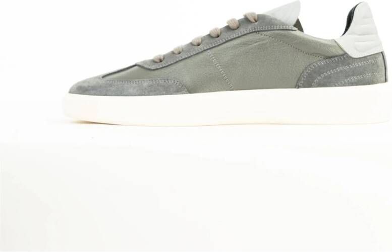 Pantofola D'Oro Elegante Heren Sneakers Grijs Suède Gray Heren