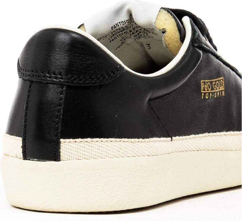 Pantofola D'Oro Elegante Heren Sneakers Outlet Prijs Black Heren