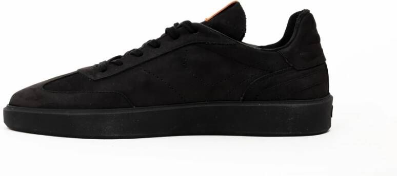 Pantofola D'Oro Elegante Heren Sneakers Zwart Oranje Black Heren