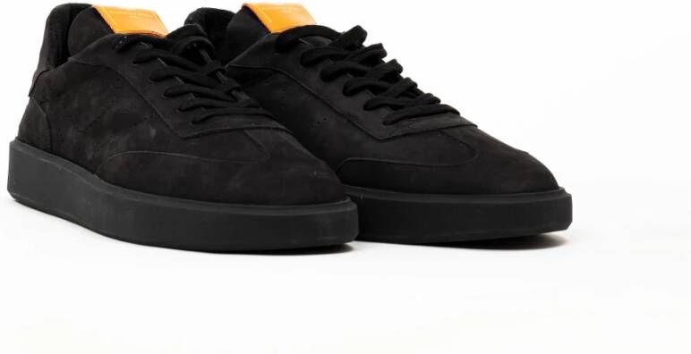 Pantofola D'Oro Elegante Heren Sneakers Zwart Oranje Black Heren