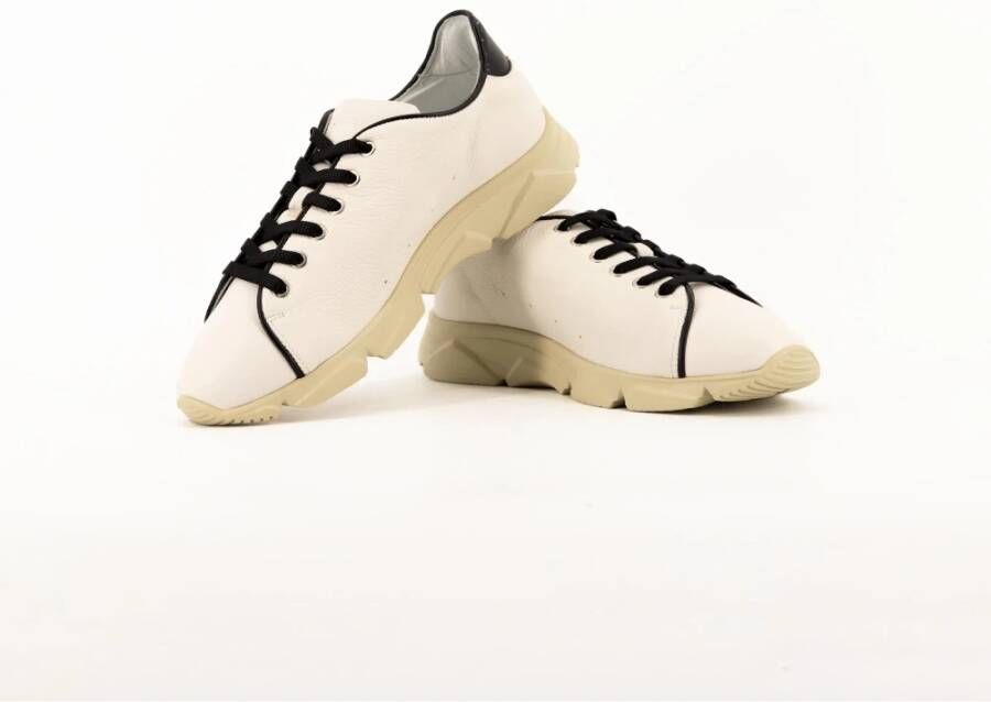 Pantofola D'Oro Heren Leren Sneakers White Heren