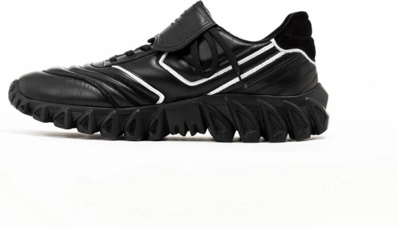 Pantofola D'Oro Heren Sneakers Ball Tongue Zwart Wit Black Heren