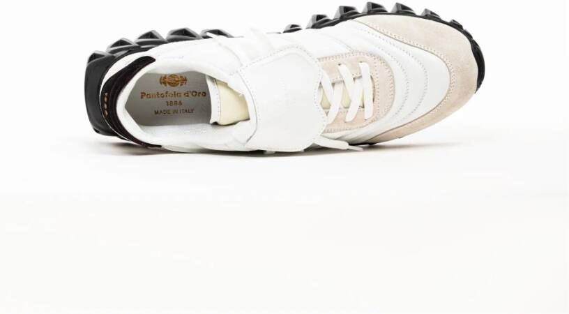 Pantofola D'Oro Heren Sneakers Blt3Ku Wit Zwart White Heren