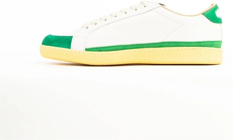 Pantofola D'Oro Heren Sneakers Wit Groen White Heren