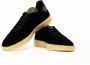 Pantofola D'Oro League Low Suede Sneakers Black Heren - Thumbnail 6