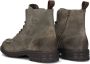 Pantofola D'Oro Taupe Suède Veterschoenen Sondrio High Gray Heren - Thumbnail 9