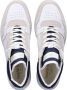 Pantofola D'Oro Velours Leren Sneakers met Klassieke Stijl White Heren - Thumbnail 2