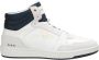 Pantofola D'Oro Velours Leren Sneakers met Klassieke Stijl White Heren - Thumbnail 4