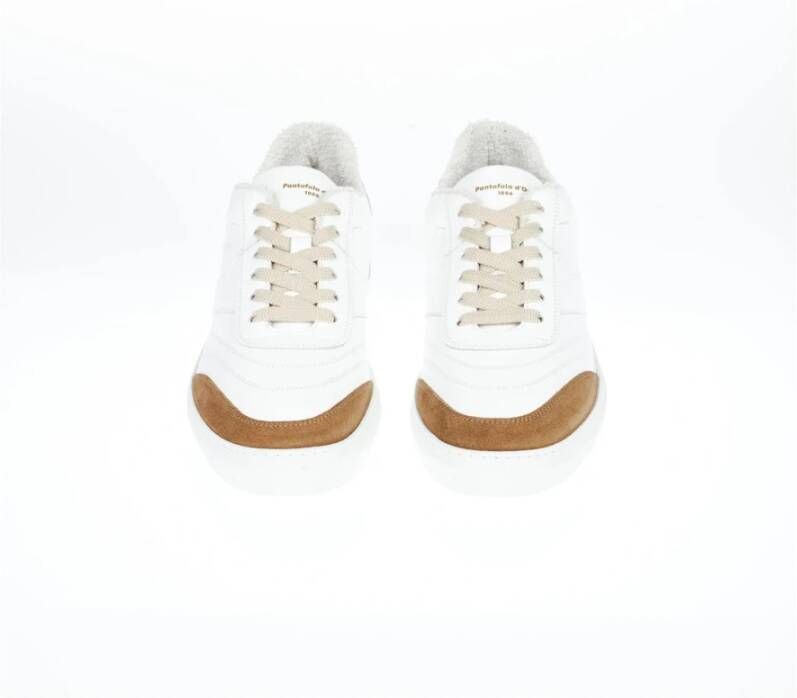 Pantofola D'Oro White Sneakers Wit Heren