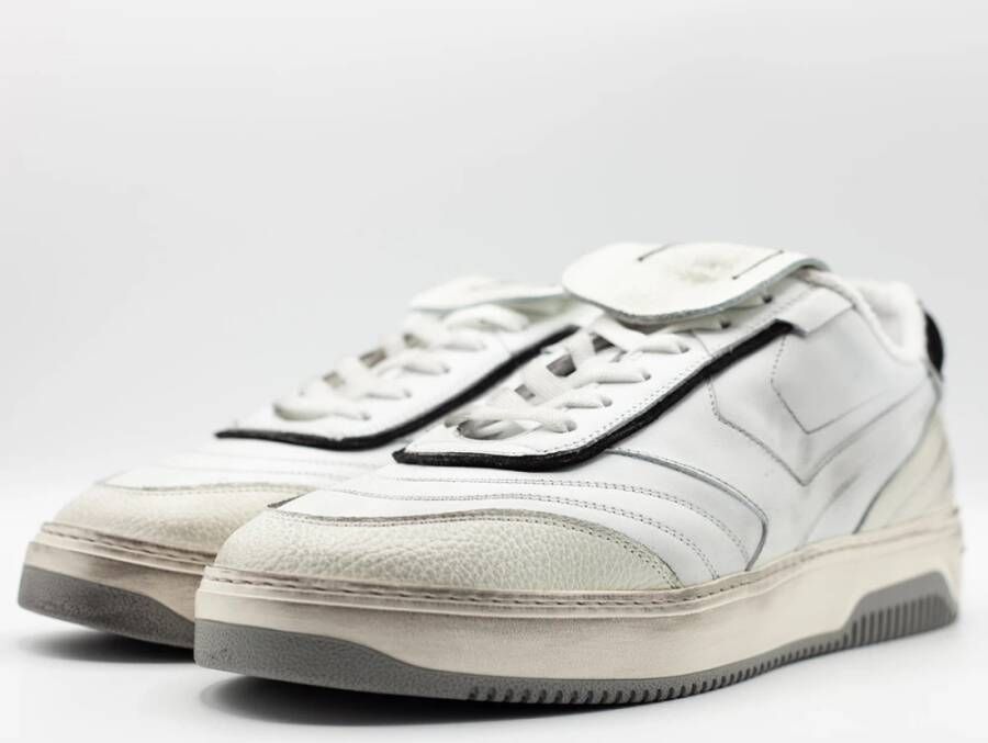 Pantofola D'Oro Witte Leren Dames Sneakers White Dames