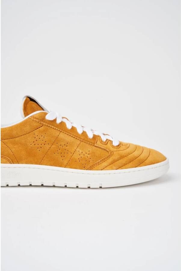 Pantofola D'Oro Witte Sneakers Wembley Stijl Orange Heren