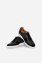 Pantofola D'Oro Zwarte leren retro voetbalsneakers Black Heren - Thumbnail 2