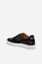 Pantofola D'Oro Zwarte leren retro voetbalsneakers Black Heren - Thumbnail 5