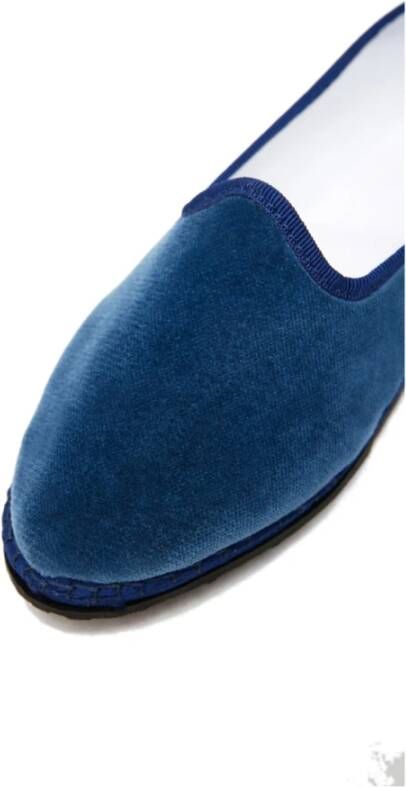 Paolo Fiorillo Capri Slippers Blauw Dames