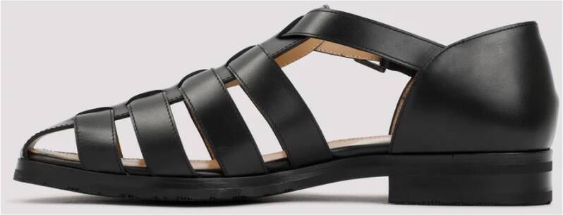 Paraboot Flat Sandals Black Heren