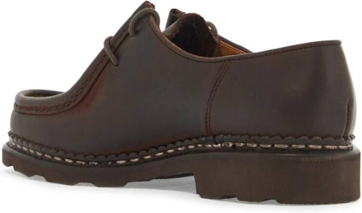 Paraboot Klassieke Leren Derby Schoenen Brown Dames