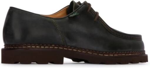 Paraboot Klassieke Leren Schoenen voor Mannen Black Heren