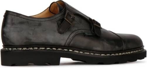 Paraboot Klassieke Leren Schoenen voor Mannen Black Heren