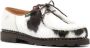 Paraboot Leopard Print Derby Platte Schoenen White Heren - Thumbnail 4