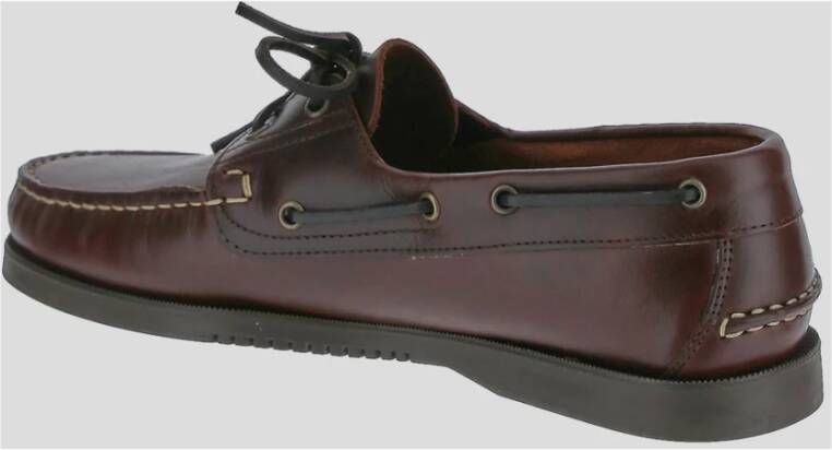 Paraboot Leren Marine Schoenen Brown Heren