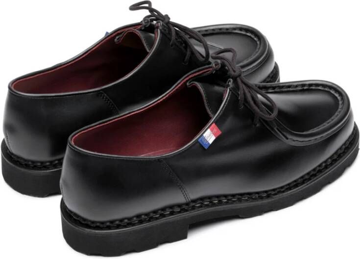 Paraboot Lisse Noir Stijlvolle Veterschoenen Black Heren