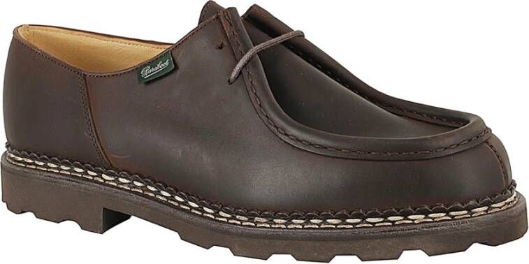 Paraboot Marche II Stijlvolle Leren Schoenen Brown Heren