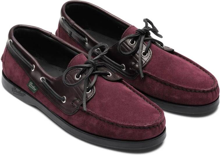 Paraboot Marine Moccasin in kalfsleer rubberen zool Red Heren