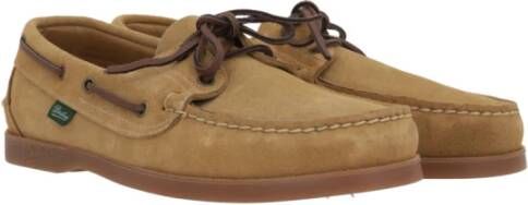 Paraboot Platte Schoenen Brown Heren