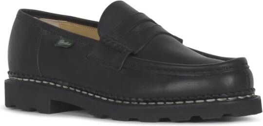 Paraboot Platte Schoenen Reims Black Heren