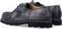 Paraboot Zwarte Leren Derby Schoenen Black Heren - Thumbnail 4