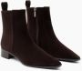 Parallele Suede Chelsea Boot Espresso Brown Dames - Thumbnail 2