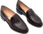 Parallele Leren Mocassin Espresso Zwarte Hak Brown Dames - Thumbnail 3