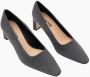 Parallele Minimalist Anthracite Velvet Pump Gray Dames - Thumbnail 2