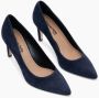 Parallele Navy Suède Pumps Blue Dames - Thumbnail 2