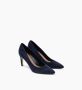 Parallele Navy Suède Pumps Blue Dames - Thumbnail 3