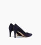 Parallele Navy Suède Pumps Blue Dames - Thumbnail 4