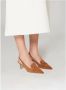 Parallele Ortega Slingback in Brandy Suède Brown Dames - Thumbnail 2