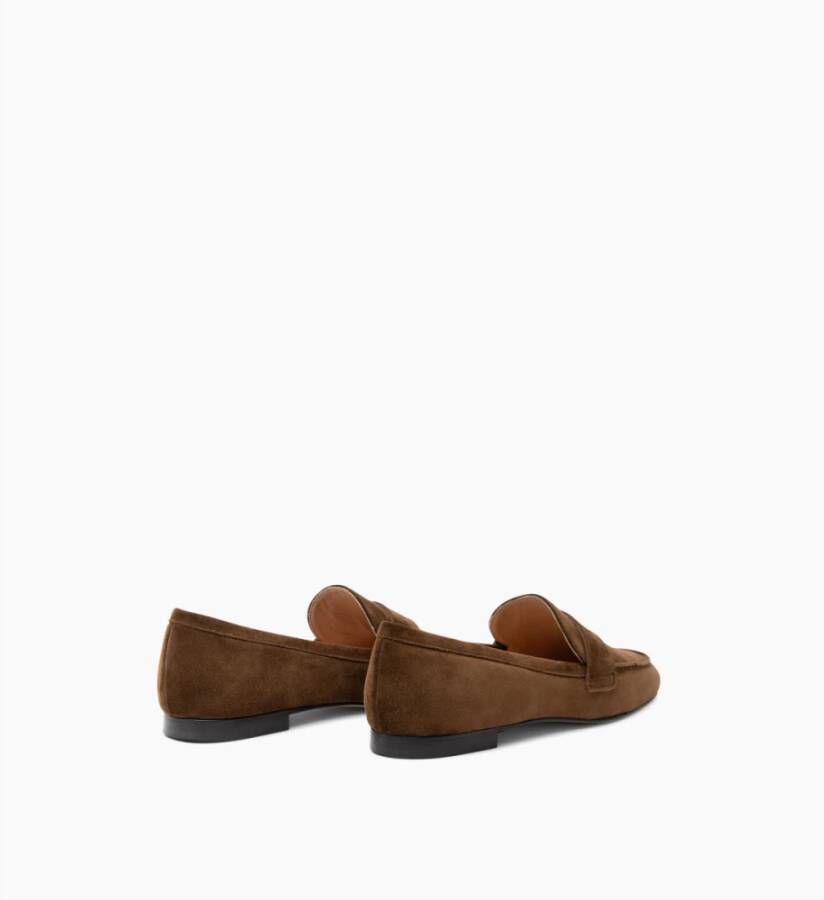 Parallele Velours Cognac Mocassin Brown Dames