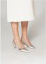 Parallele Zilveren Leren Slingback Narcisso Gray Dames - Thumbnail 2