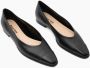 Parallele Zwarte Nappa Ballet Flats Black Dames - Thumbnail 2