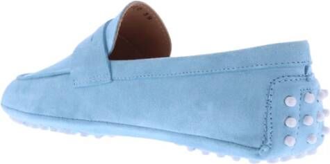 Paris Punk Blauwe Loafer Schoenen voor Dames Blue Dames