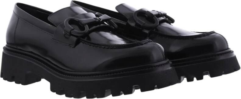 Paris Punk Zwarte Mocassin Schoenen Black Dames