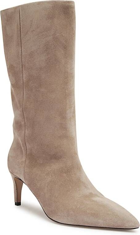 Paris Texas Beige Enkellaarzen voor Vrouwen Beige Dames