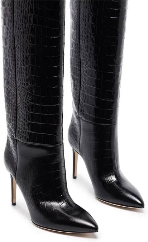 Paris Texas Carbon Stiletto Boot Black Dames