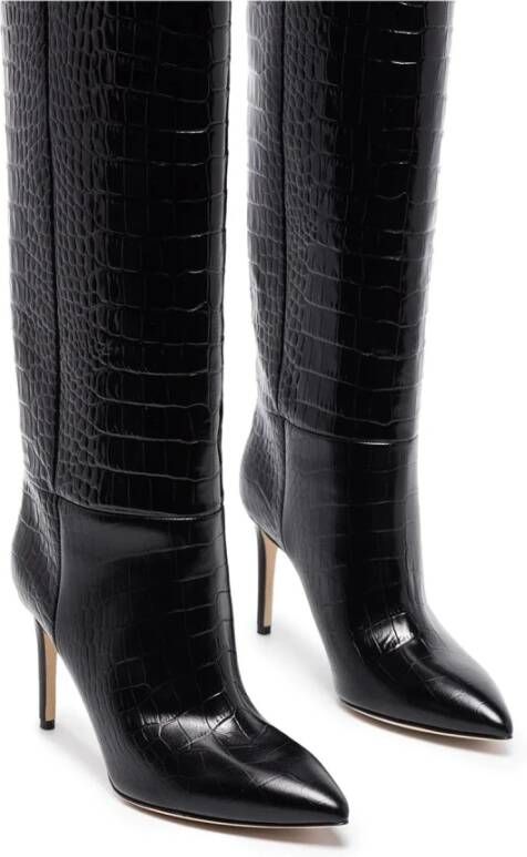 Paris Texas Elegant Zwarte Stiletto Laars Black Dames