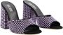 Paris Texas Fabric sandals Purple Dames - Thumbnail 2