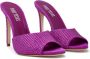 Paris Texas Fuchsia Suede Holly Sandalen Pink Dames - Thumbnail 2