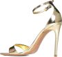 Paris Texas Gouden hoge hak leren sandalen Beige Dames - Thumbnail 3