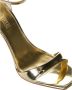 Paris Texas Gouden hoge hak leren sandalen Beige Dames - Thumbnail 4